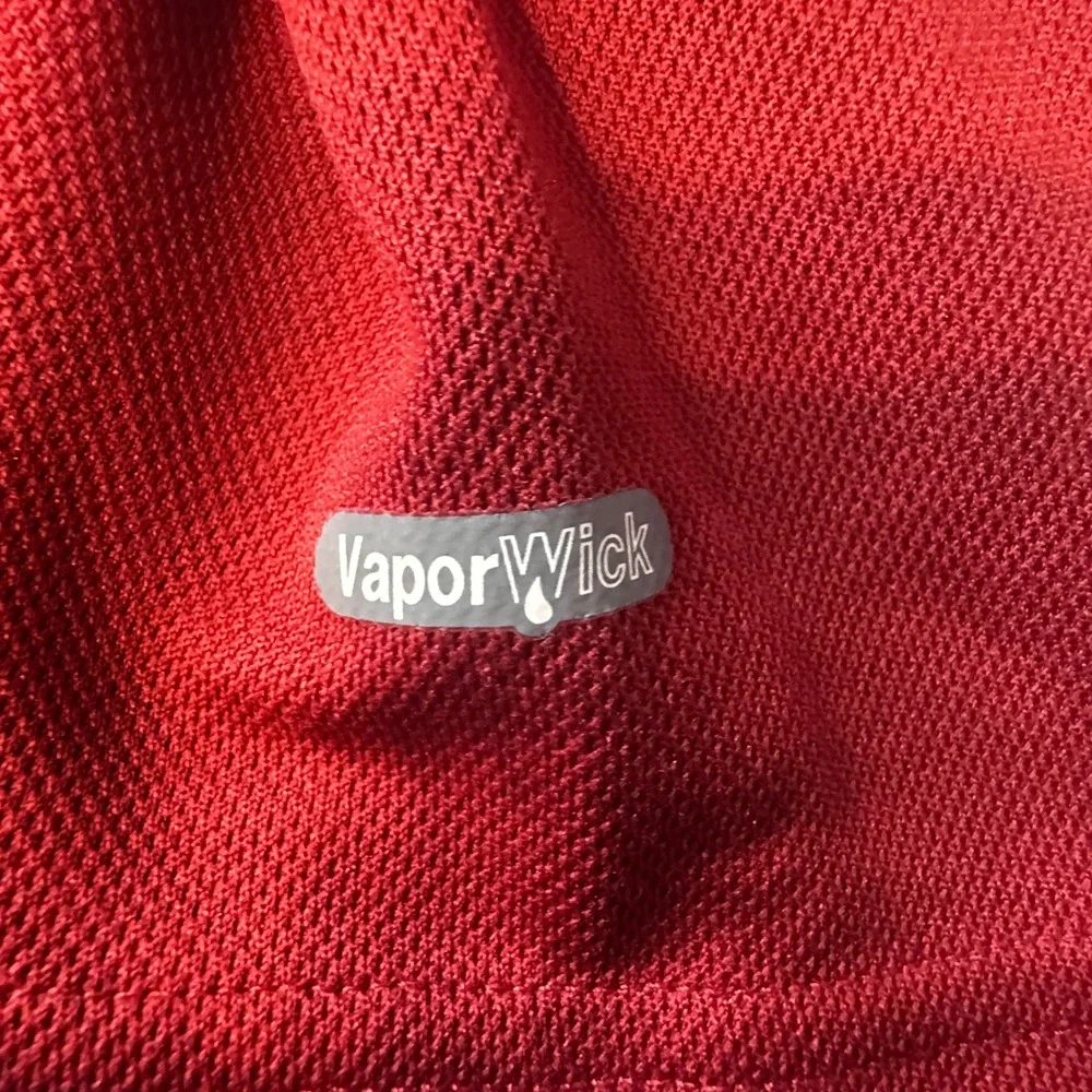 The North Face Pullover Mens L Red Flight Series Quarter Zip‎ VaporWick Athletic